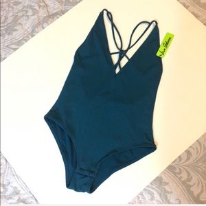 ♡ Sam Edelman Turquoise Bodysuit ♡